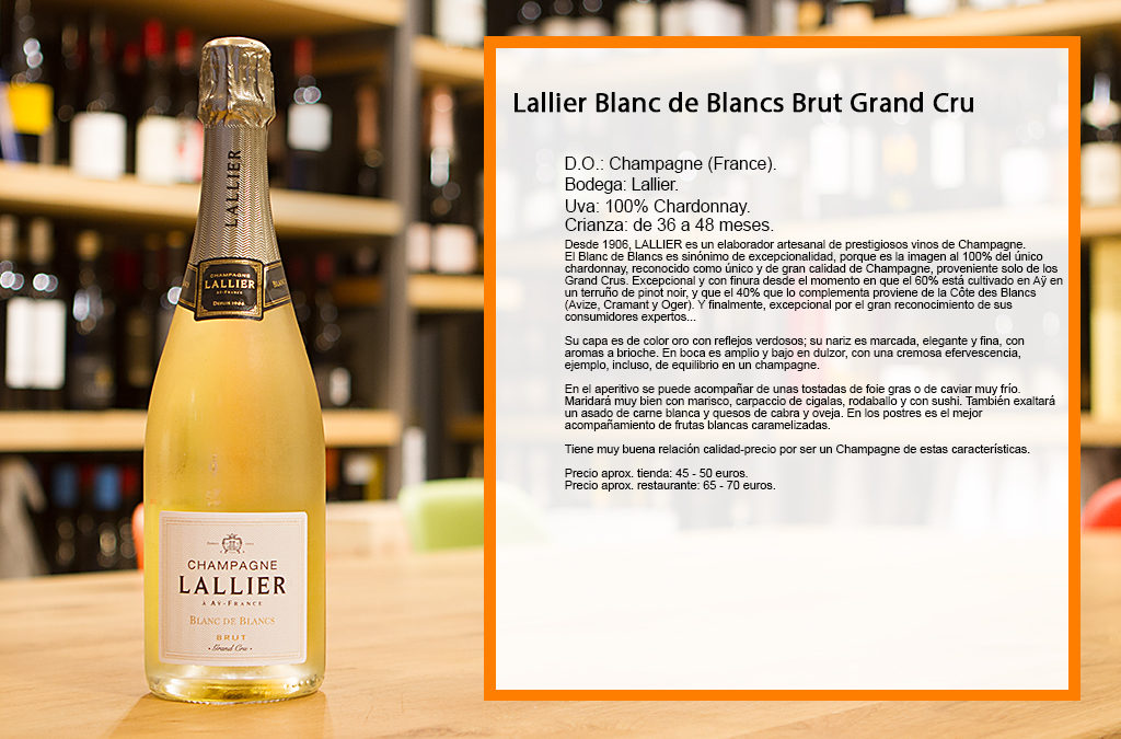 Lallier Blanc de Blancs Brut Grand Cru