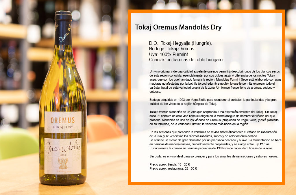 Tokaj Oremus Mandolás Dry