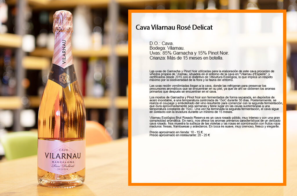 Cava Vilarnau Rosé Delicat